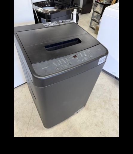 NO B898?福岡市内配送設置無料✨?洗濯機 5kg コンパクト 部屋干し時間短縮モード 一人暮らし IAW-T504-B ブラック