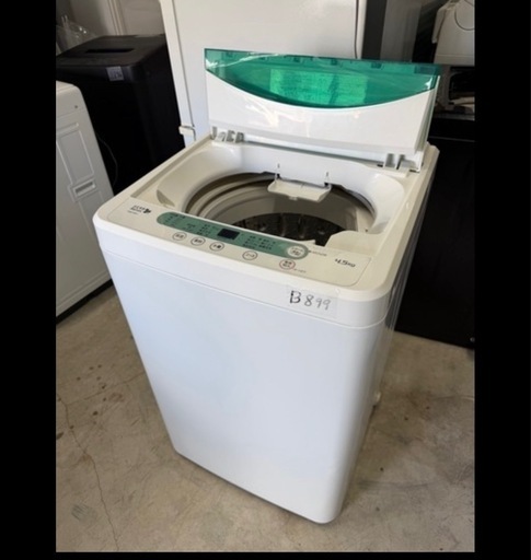 NO B899?福岡市内配送設置無料✨?ヤマダ電機オリジナル　全自動電気洗濯機　(4.5kg) HerbRelax YWM-T45A1