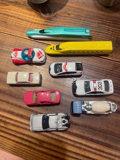 トミカ9台セット (匠の技師匠ちやん) 白石のミニカーの中古あげます