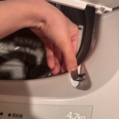 Haier縦型洗濯機　4.2kgの画像