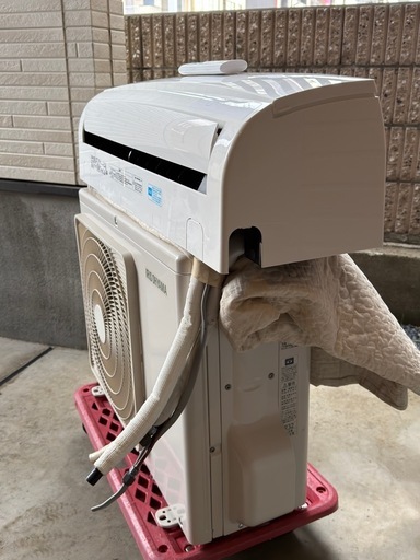 アイリスオオヤマ/ 取付け工事込/2019年製/ クリーニング済 ?美品！?6畳用 