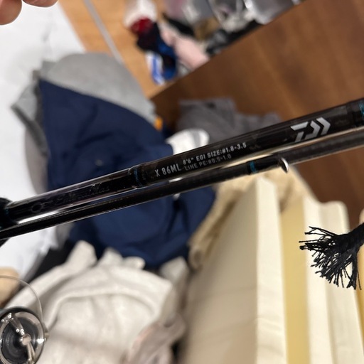エメラルダス　竿、リール　　　エギ