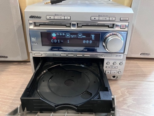 MX-S77WMD  Vctor 3CD/2MD 動作確認済　ジャンク品