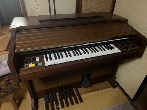 YAMAHA製 古いエレクトーン (スノウ) 柳津の鍵盤楽器、ピアノの中古