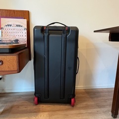 【大容量75L】ノースフェイス キャリーケース　ストラトライナー L ブラックの画像