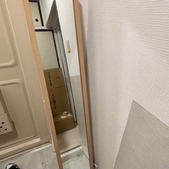 【交渉中】姿見　鏡　ミラー【鶴ケ谷まで引き取りに来られる方限定】の画像