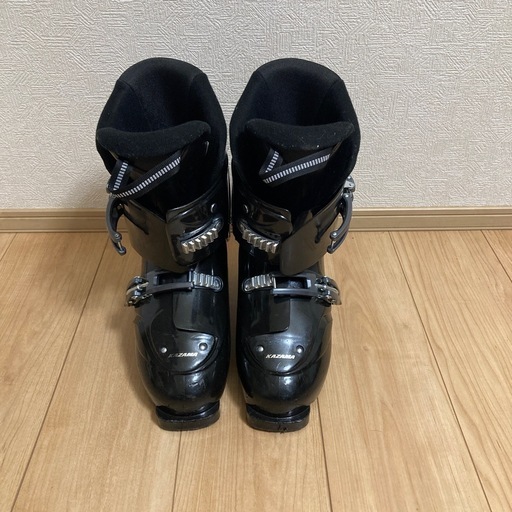 【受付終了しました】中古品スキーセット（板、靴28.5cm、ゴーグル付きヘルメット、スキーケース、スキー用リュック）