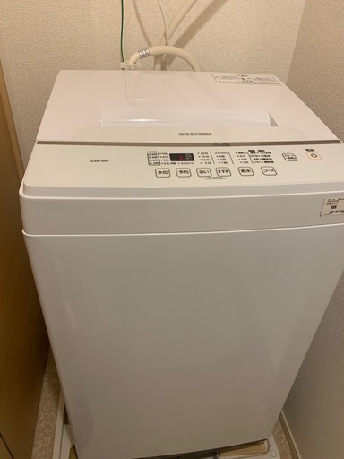 アイリスオーヤマの洗濯機です。