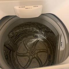 アイリスオーヤマの洗濯機です。の画像