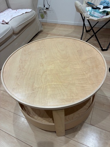 IKEA BORGEBY ボルゲビーコーヒーテーブルサイドテーブル (じぇだい