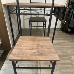 【取引中】ダイニングセット(2人用)の画像