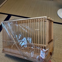 木製 鳥かご,の画像