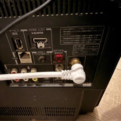 REGZA40型テレビの画像