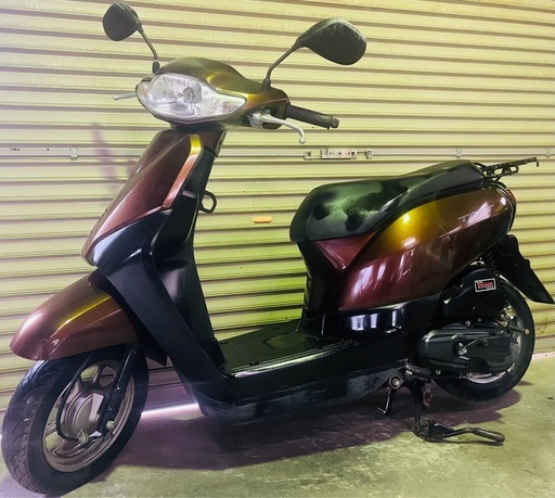 【売約済】現行型 実働 BT新品 ワンオーナー車 ホンダ AF75 タクト 4スト原付 インジェクションバイク スクーター ブラウン