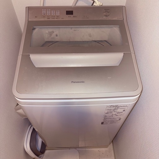  【〜3/19に受取可能な方】Panasonic洗濯機 8kg NA-FA80H9-N
