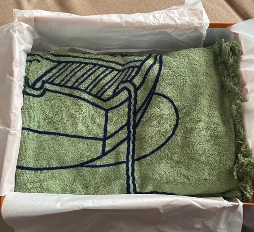 HERMES バスタオル　②