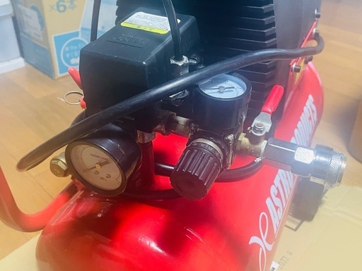 AP　アストロプロダクツ 25L  オイルレス　エアーコンプレッサー