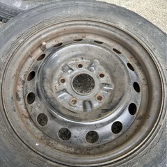 1970年代　　トヨタ純正　スチールホイール　てっちんの画像