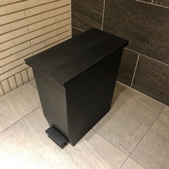 ゴミ箱 45L SOLOW ソロウ ペダルオープンスリム （ ごみ箱 45リットル ペダル式 ふた付き 両開き 分別 棚下 カウンター下 スリム ） の画像