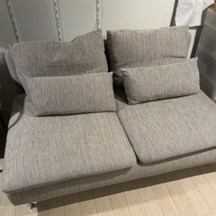 【3/13まで受け取り希望】イケア ソーデルハムン 3人掛けコンパクトソファの画像