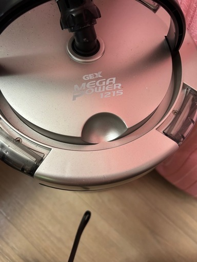 1200水槽　オールガラスオーダーメイド中古　　1215濾過器