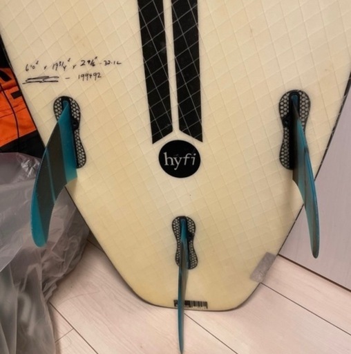 【現金払い】JS Industries Hyfi 6’0前後 フィン/ケース付き