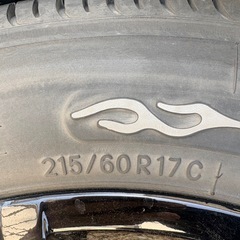 キャラバン　NV350 タイヤホイール　MG クロームブラックホイール　　　の画像