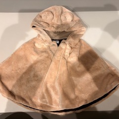 ミキハウス　ポンチョ型コートの画像