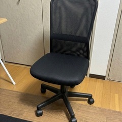 【無料/0円】オフィスチェア2脚セット（サンワサプライ＆ナカバヤシ）@雑司が谷駅の画像