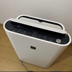 SHARP 空気清浄機 ホワイト 2018年製 KC-50TH3 動作確認済みの画像