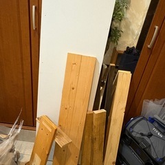 決まりました 木材 端材 180×30 を2つ とその他の画像