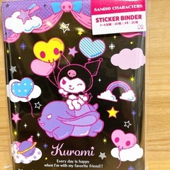 〖新品未開封〗サンリオ クルミ バインダーとシール大量セット！の画像