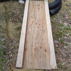 「軽トラ・バイク積み込みスロープ」　構造用合板ラダー／スロープ　長さ約1.8m　2×4補強の画像