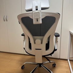 【1500円】Hbada ヘッドレスト付メッシュデスクチェアの画像