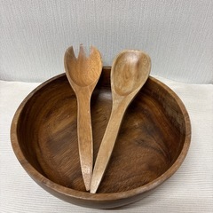 木製のお皿　　お皿セットの画像