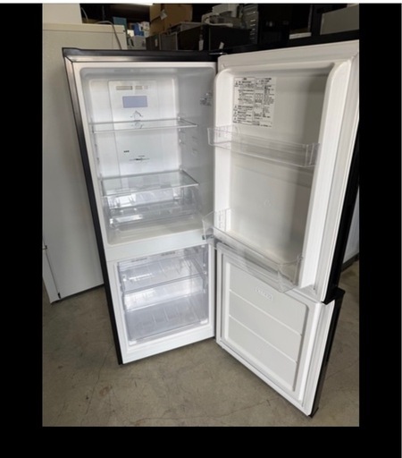 NO B902?福岡市内配送設置無料✨?140L 霜取り不要 2ドア冷蔵庫 BK(NTR-140) 2022年