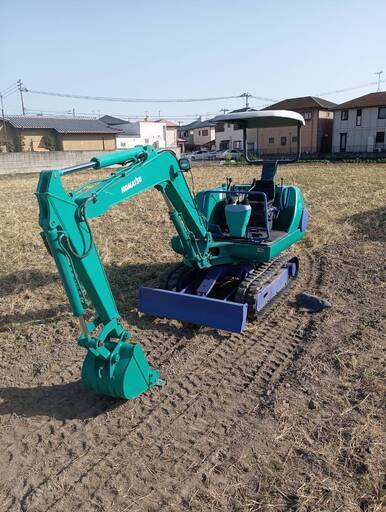 【実働】コマツ ミニユンボ 小型油圧ショベル PC10-7E
