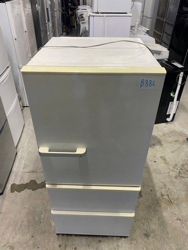  NO B886?福岡市内配送設置無料✨?AQR-27G2-W 冷蔵庫 スタンダードシリーズ ナチュラルホワイト [272L /3ドア