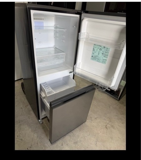 NO B903?福岡市内配送設置無料✨?冷蔵庫 シルバー AQR-14N-S [幅49.5cm /135L /2ドア /右開きタイプ 