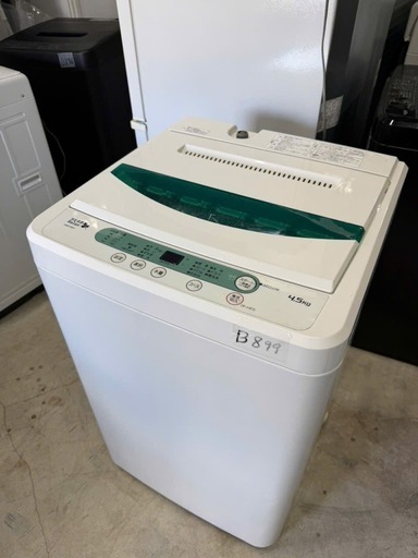 NO B899?福岡市内配送設置無料✨?ヤマダ電機オリジナル　全自動電気洗濯機　(4.5kg) HerbRelax YWM-T45A1