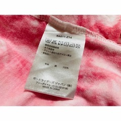 BILLABONG　ダイダイ柄半袖Tシャツの画像