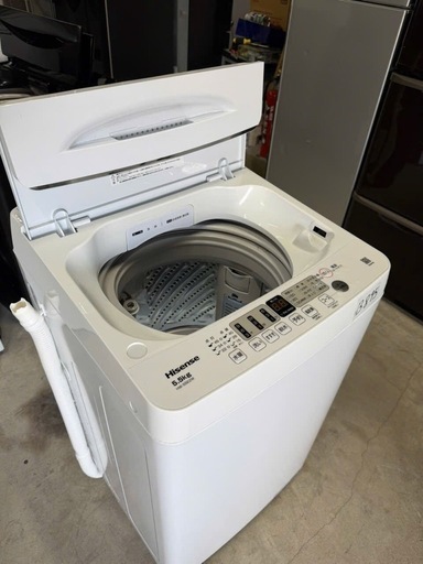 NO B895?福岡市内配送設置無料✨?ハイセンス 洗濯機 5.5kg 縦型 HW-55E2W 2024年