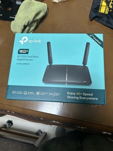 お譲り終了品。楽天SIM対応無線WiFiルーターTP-Link AC1200MR600