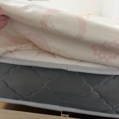 シングルベッド　フレーム付きの画像