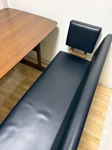 値段交渉可能　L字にもなる！組み合わせ方自由！ダイニングテーブルセット
