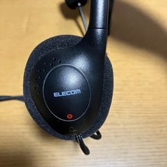 【数回使用】ヘッドセット　エレコムの画像
