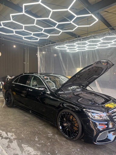 w222  s400h sクラス　s63仕様 W222] Introducing the Mercedes-Benz S400h customized to S65 