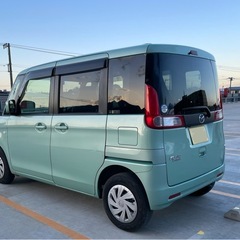 車検8年6月迄フレアワゴンスペーシアETCナビ Bluetooth禁煙車修復無しの画像