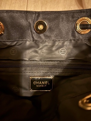 CHANEL ブラック バッグ PRECISION、ノベルティ、巾着