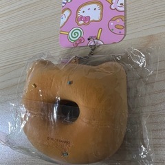未使用　ハローキティ　ドーナーツ　キーホルダーの画像
